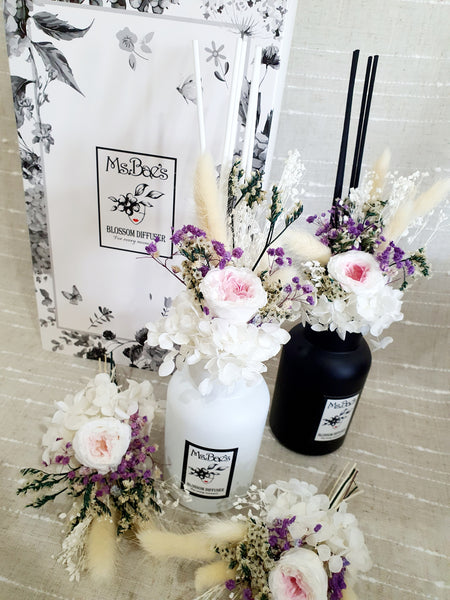 Mini Peony Bouquet Diffuser Set