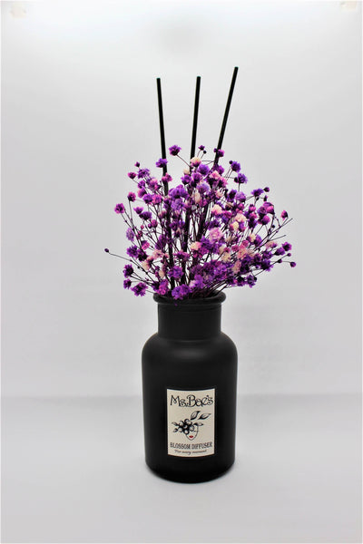 Purple Baby's Breath Diffuser Set