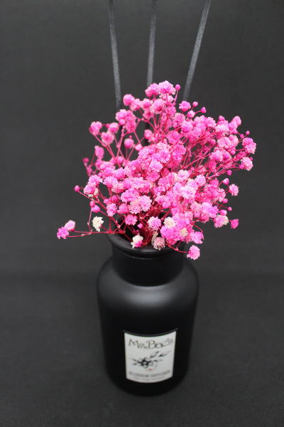 Pink Baby's Breath Diffuser Set