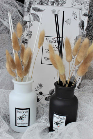 Natural Bunny Tail Diffuser Set