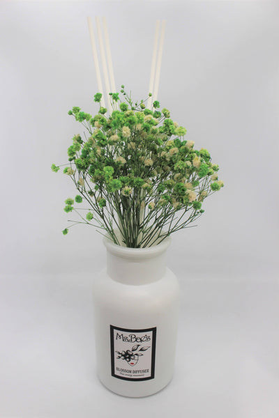 Green Baby's Breath Diffuser Set