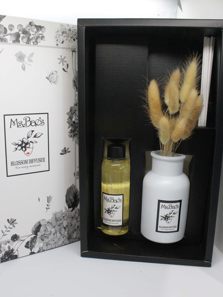 Natural Bunny Tail Diffuser Set