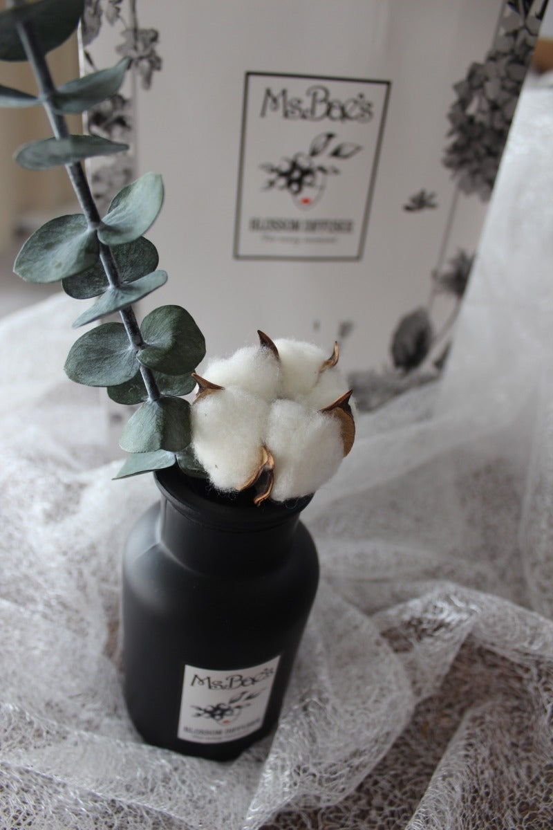 Cotton & Eucalyptus Diffuser Set