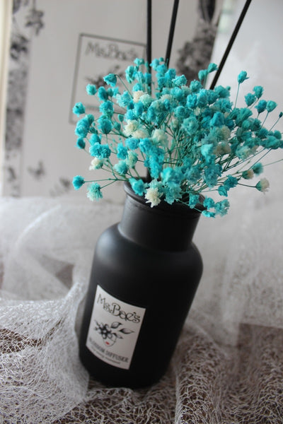 Lagoon Blue Baby's Breath Diffuser Set